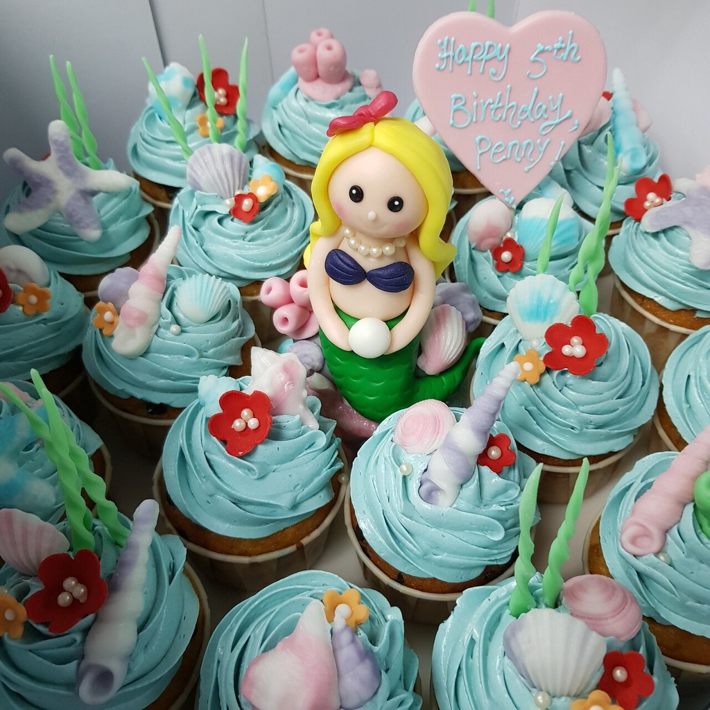 Cupcakes – Mermaid