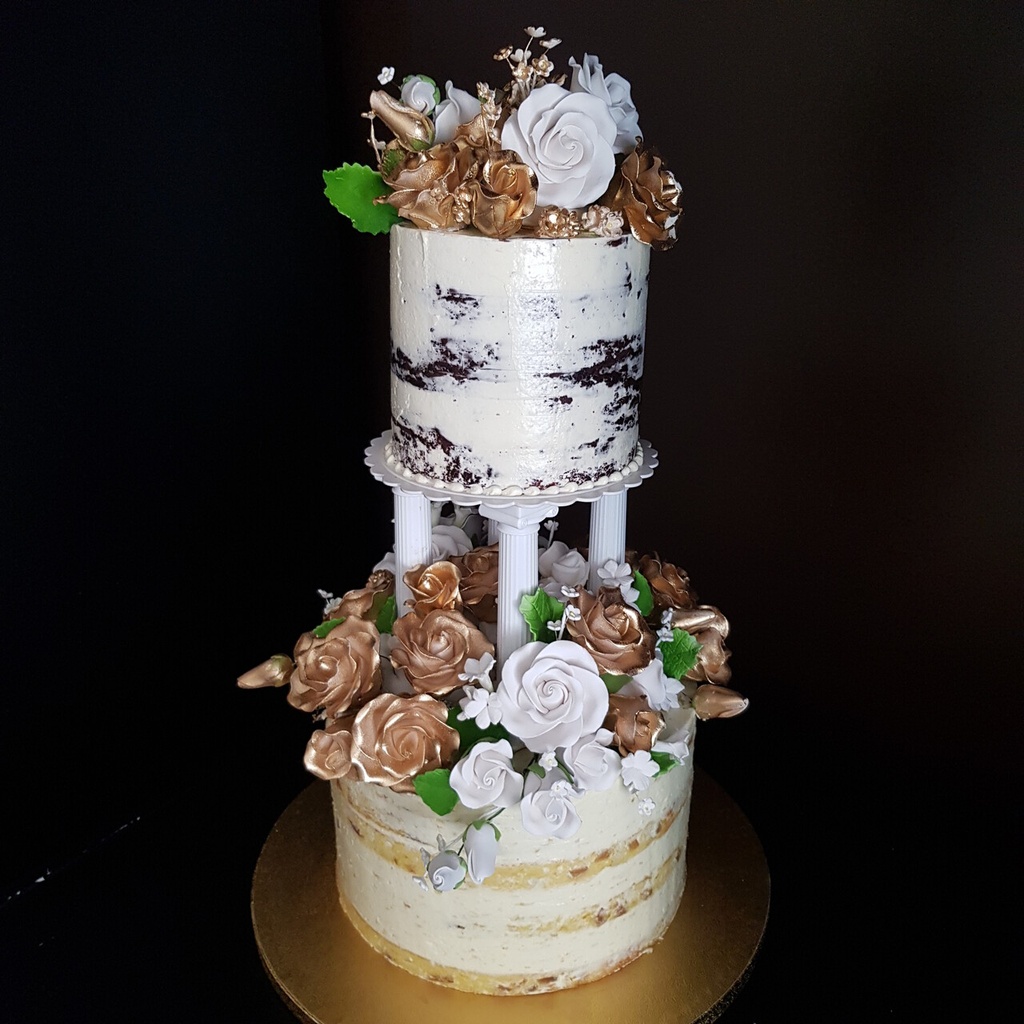 Wedding - Cake -  Classic Rose