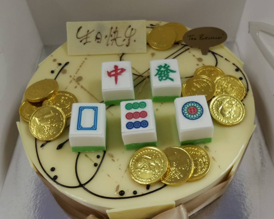 Mahjong Cake