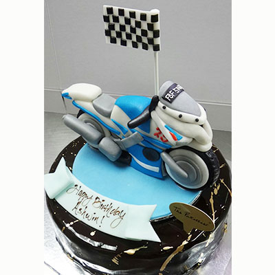 Racing Bike Cake