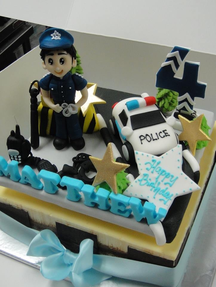 Mr Policeman Cake