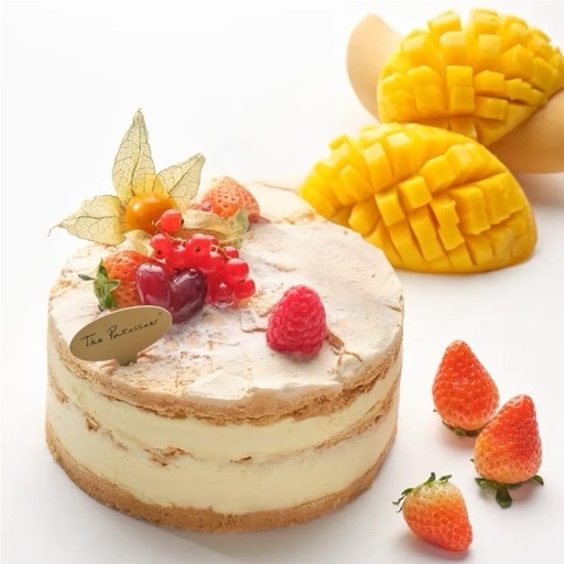 Passion Fruit Meringue (w/ fruits)