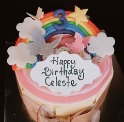 Rainbow Joy Cake