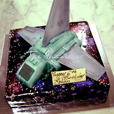 Star Shuttle Cake