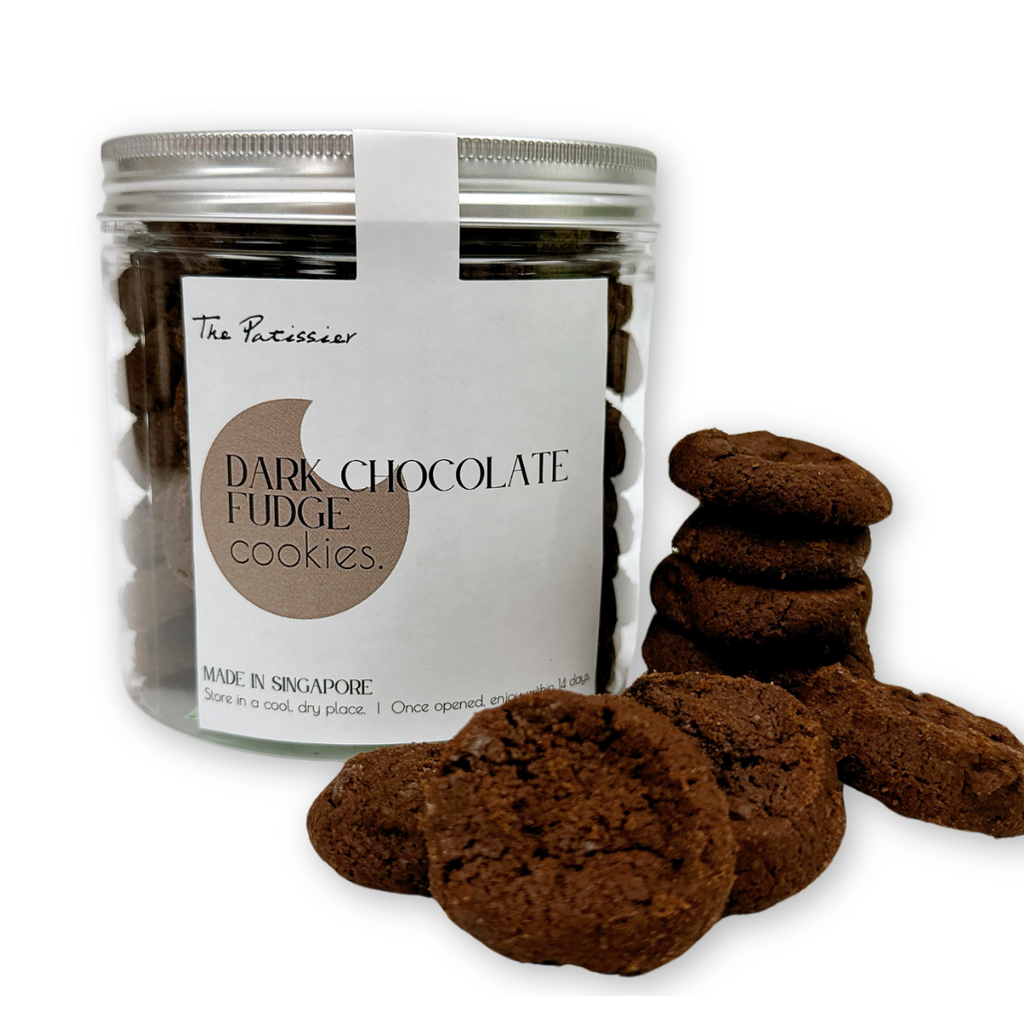 Dark Chocolate Fudge Cookies