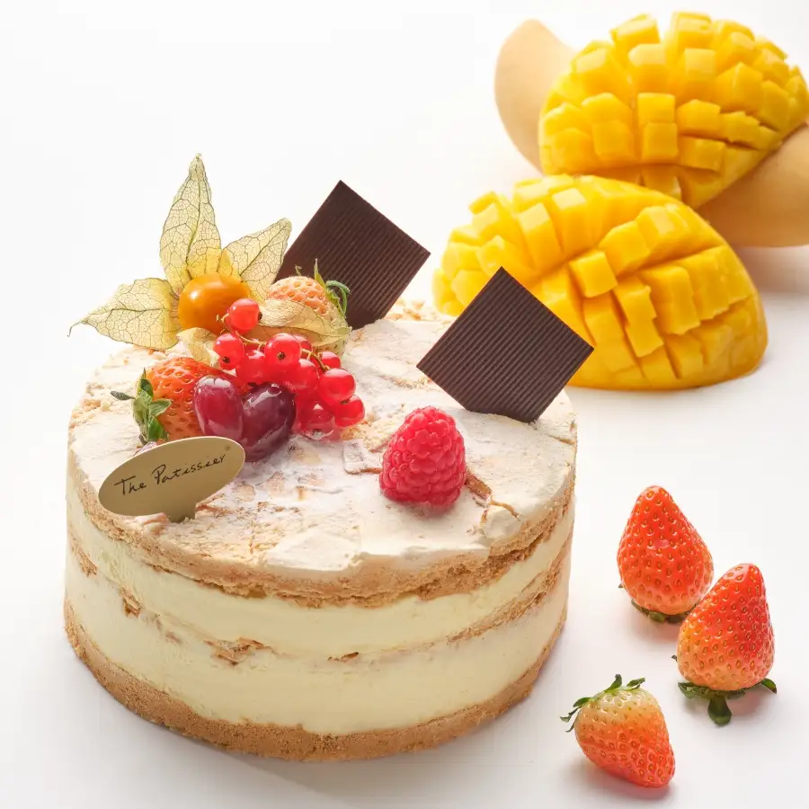 Passion Fruit Meringue (w/ fruits)