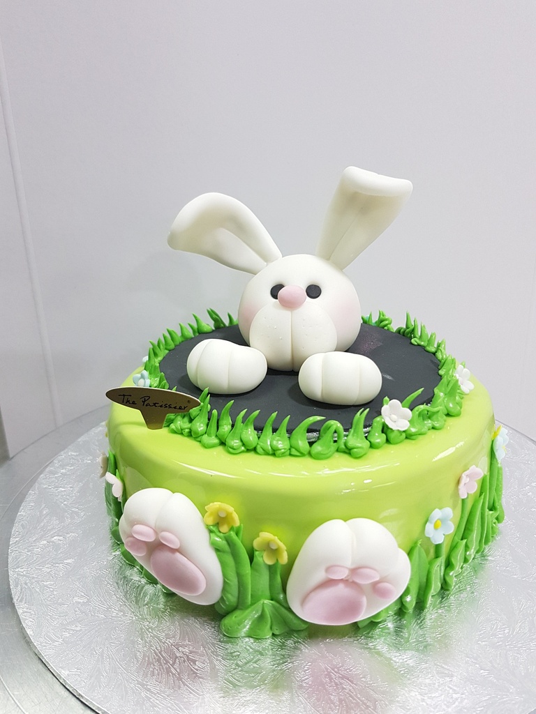 Bunny in Hole Cake