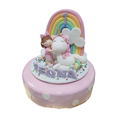 Cake - Girl and Unicorn