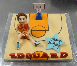 Basketball Player Cake