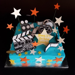 Movie Blockbuster Cake